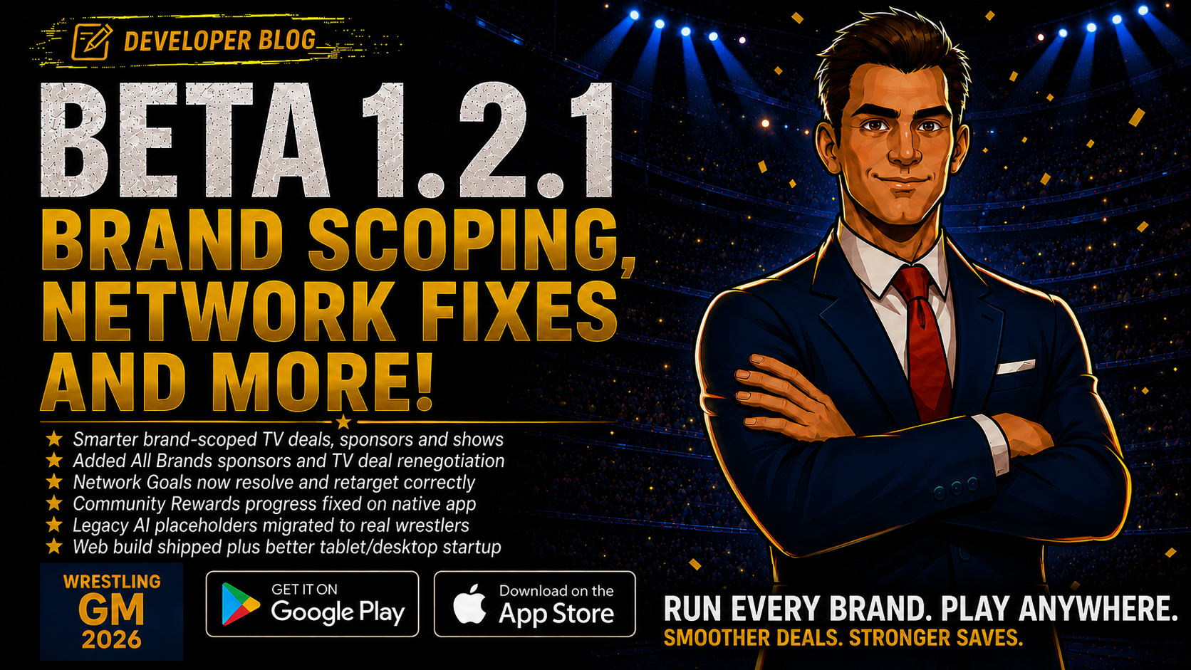 Wrestling GM 2026 - Beta 1.2.1 Release Notes